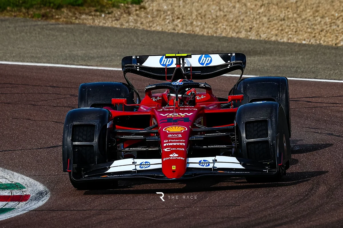 Ferrari prueba agresivos guardafangos de F1 en Fiorano